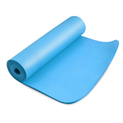 Мат для фитнеса  Hop-Sport HS-N010GM light blue - фото №3